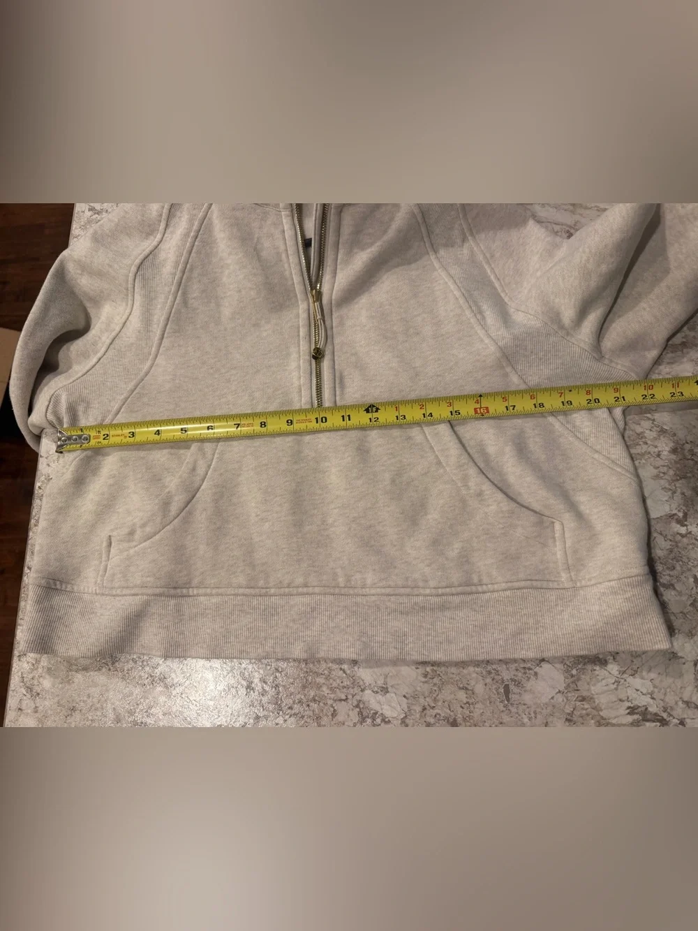 Lululemon Oversized 1/2 Zip Scuba Hoodie M/L